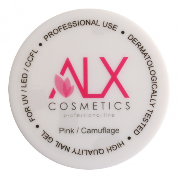 ALX Builder Gel Pink/Camuflage 15 ml  (Liquid - Less Viscosity (4500))