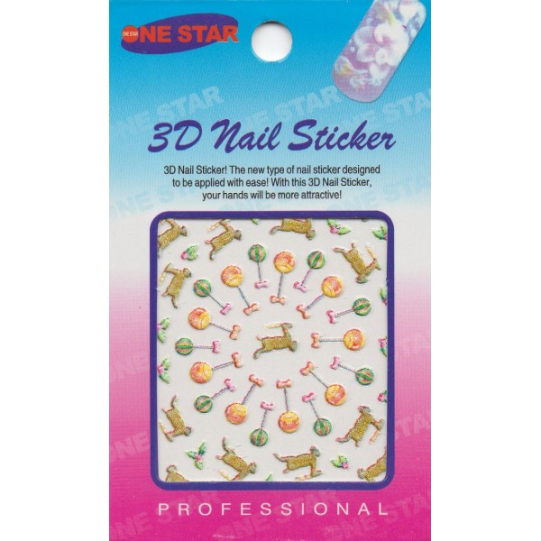 3D Nail Art Stickers