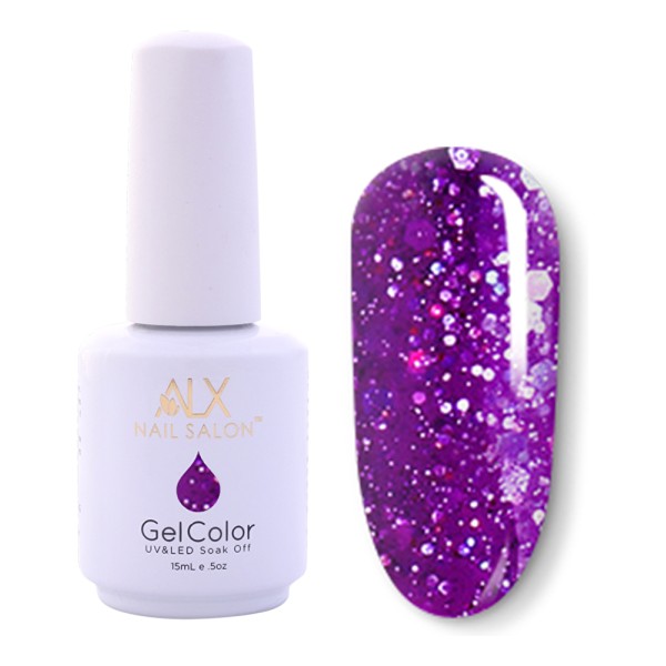 ALX Nail Salon 15 ml 515 Bitter Purple