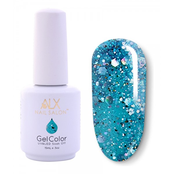 ALX Nail Salon 15 ml 525 Bubble Blue