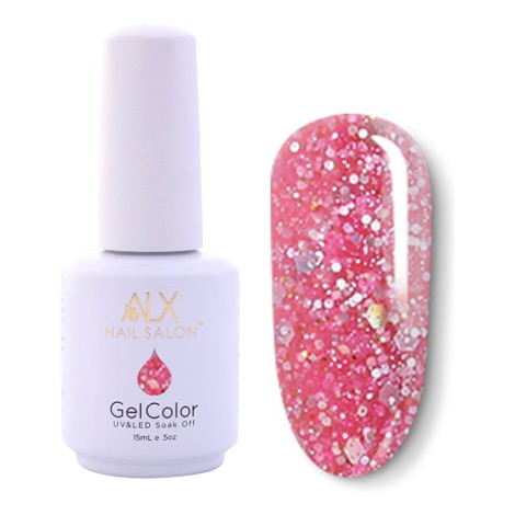 ALX Nail Salon 15 ml 517 Sparkle Pink