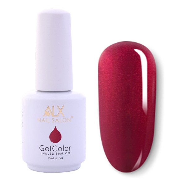 ALX Nail Salon 15 ml 343 Maroon Flush