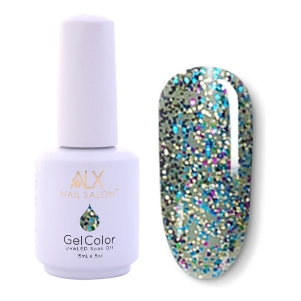 ALX Nail Salon 15 ml 432 Fun Mix Blue