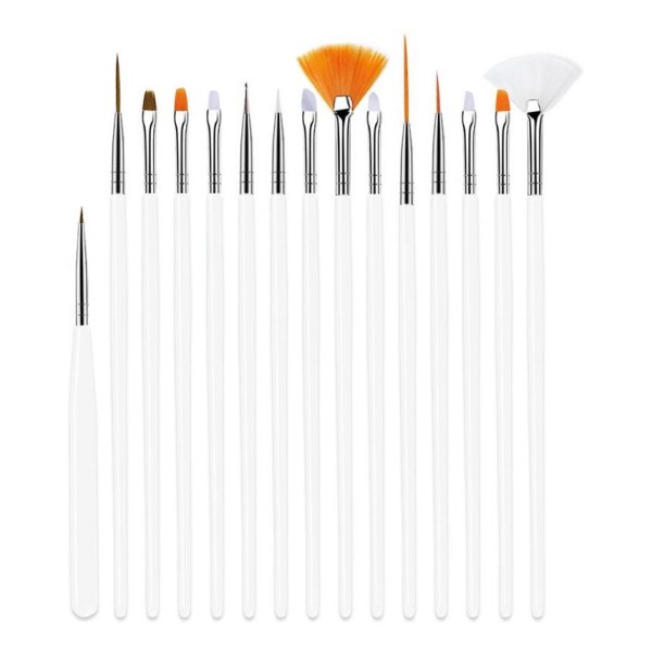 15 Nail Brush Set
