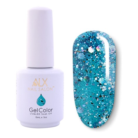 ALX Nail Salon 15 ml 525 Bubble Blue ALX Nail Salon 15 ml 525 Bubble Blue